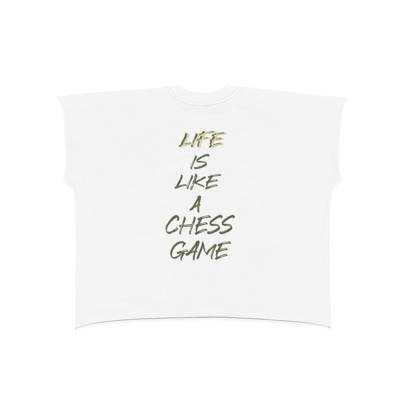 Men Boxy Non-Shrink T-Shirt