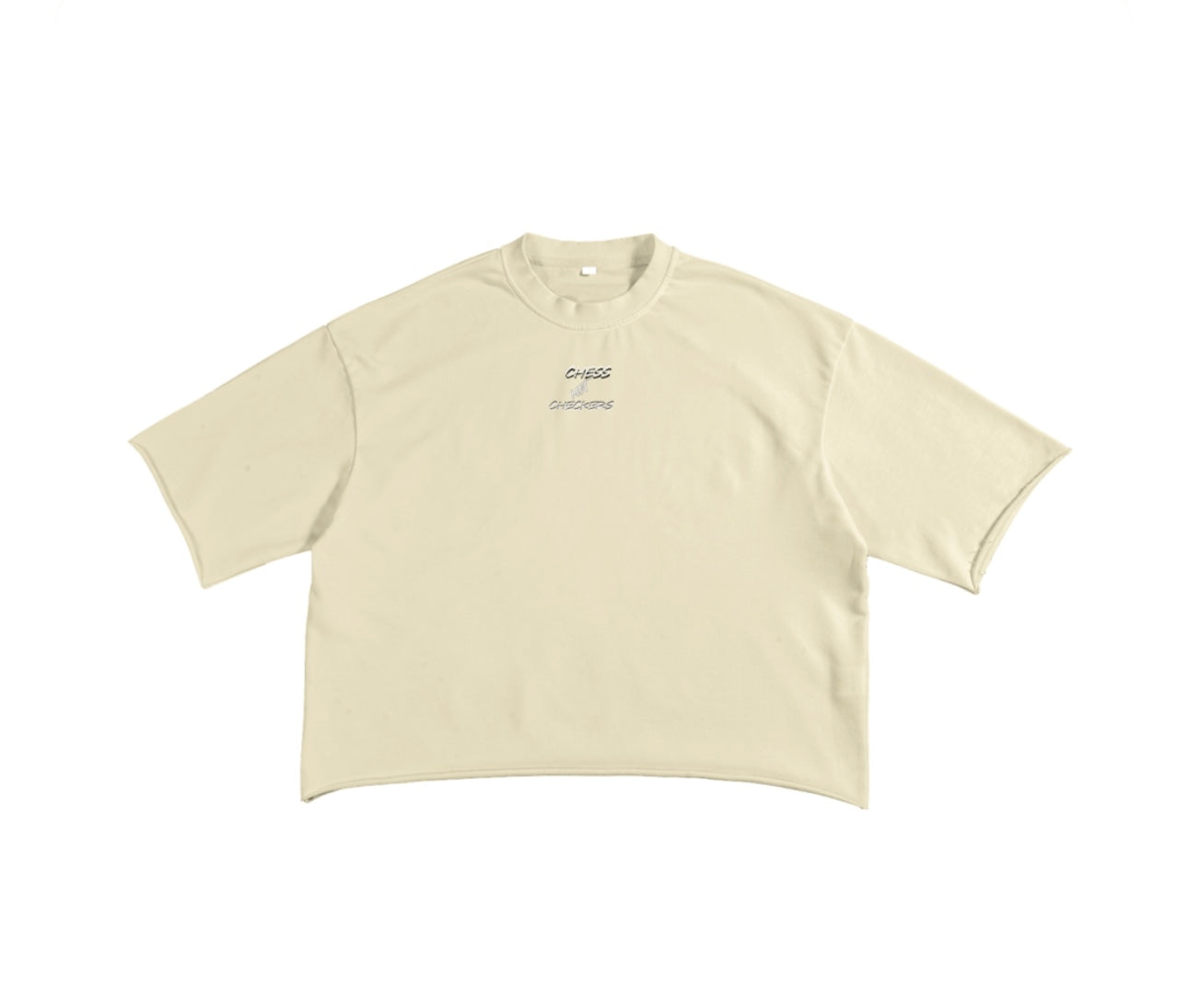 Men Boxy exclusive raw edge t-shirt