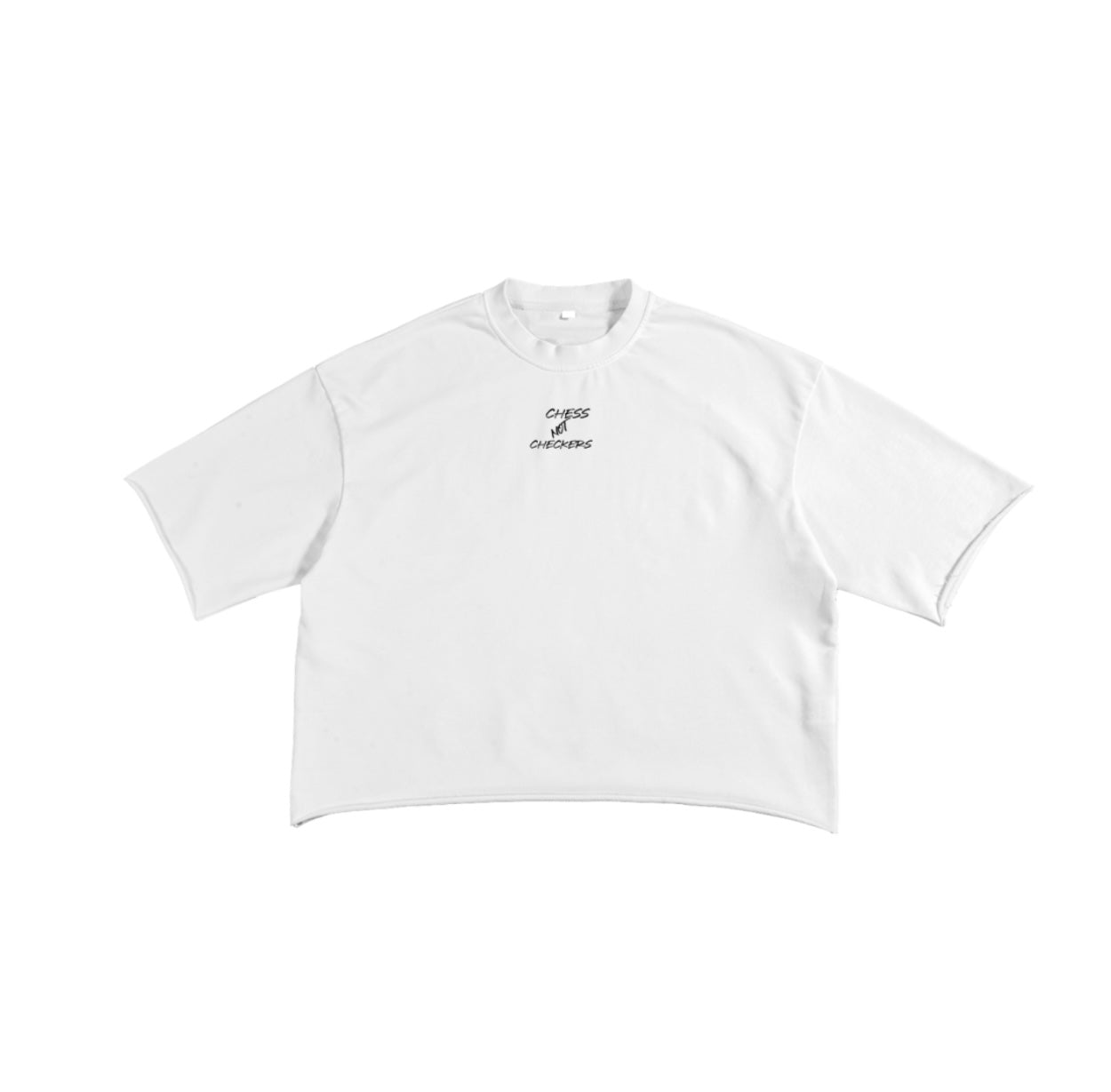 Men Boxy exclusive raw edge t-shirt