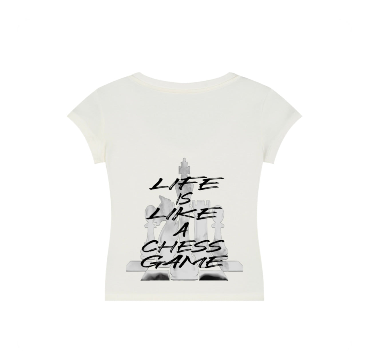 Women essential V-Neck Bodycon T-shirt