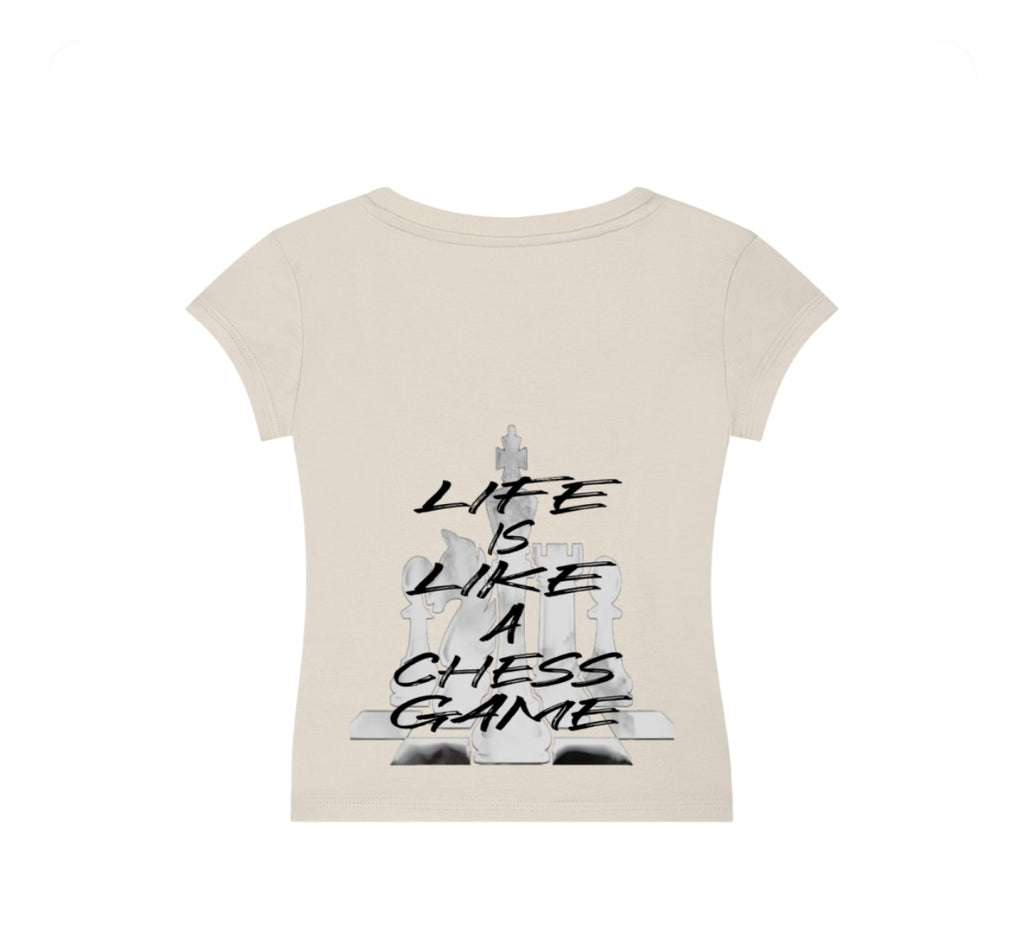 Women essential V-Neck Bodycon T-shirt