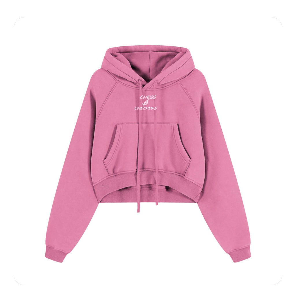 Women Washed Crop Hoodies