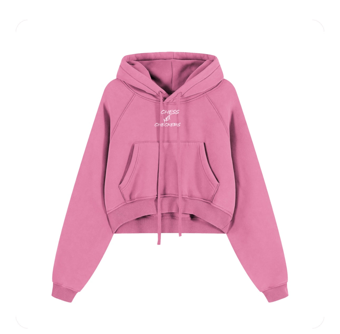 Women Washed Crop Hoodies